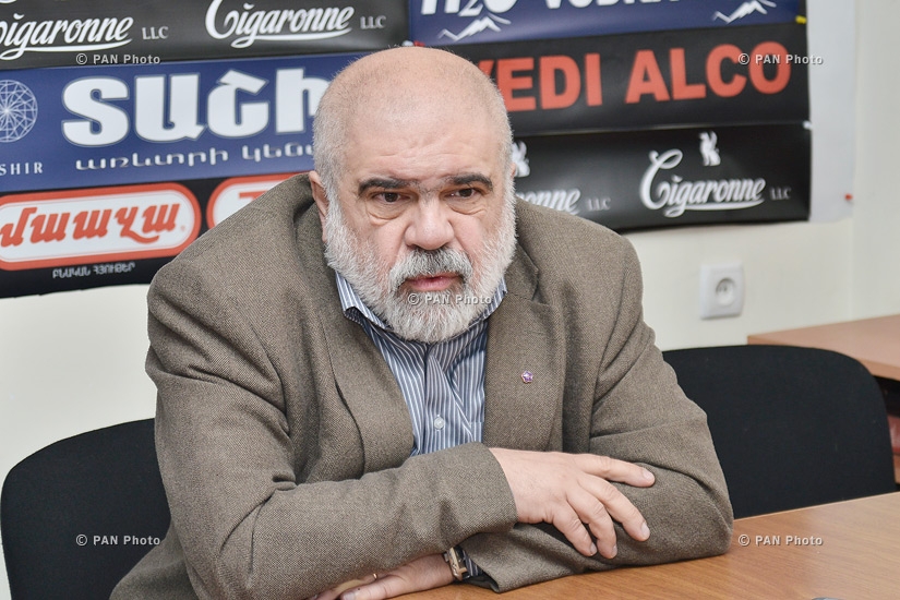 Press conference of Caucasus Institute head, political scientist Alexander Iskandaryan