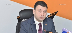 Пресс-конференция вице-спикера Национального Собрания Армении Эдуарда Шармазанова