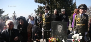 В пантеоне «Ераблур» воздали дань памяти герою Карабахской освободительной войны Душману Вардану (Вардан Степанян)