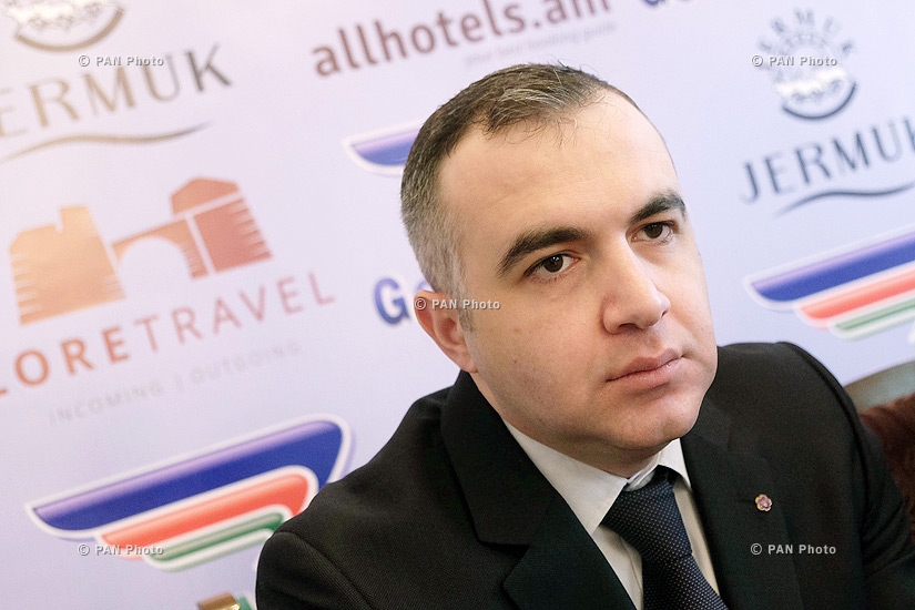 Press conference of Levon Martirosyan (RPA) and Lyova Khachatryan (PAP)