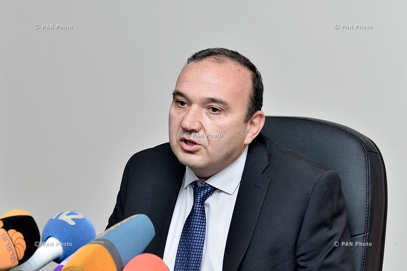 Press conference of Armenian Minister of Education and Science Levon Mkrtchyan