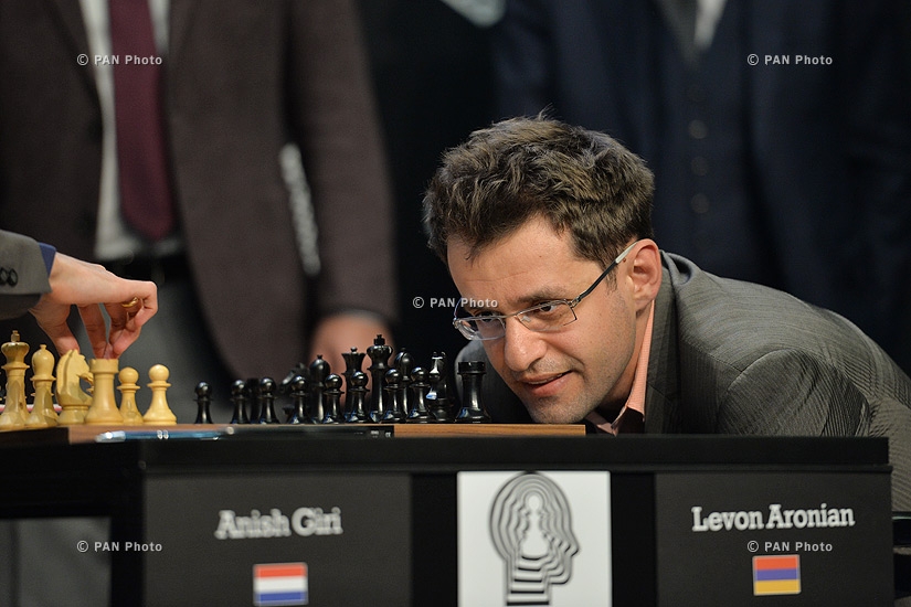 World Chess Candidates Tournament. GM Levon Aronian vs GM Anish Giri