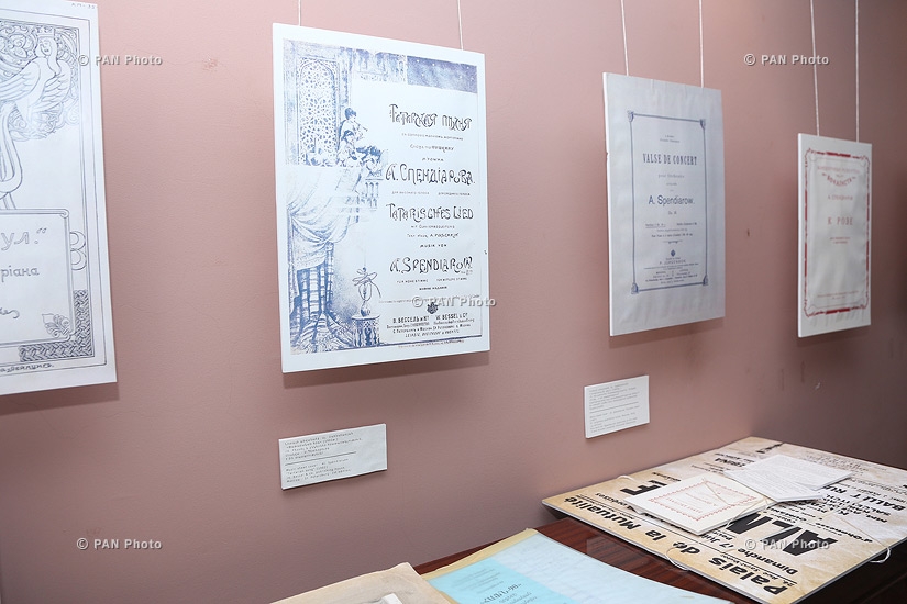 Opening exhibition of books, articles and journals published since the founding of the National Philharmonic Orchestra of Armenia