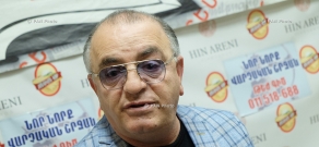ress conference of Yerevan circus director Sos Petrosyan