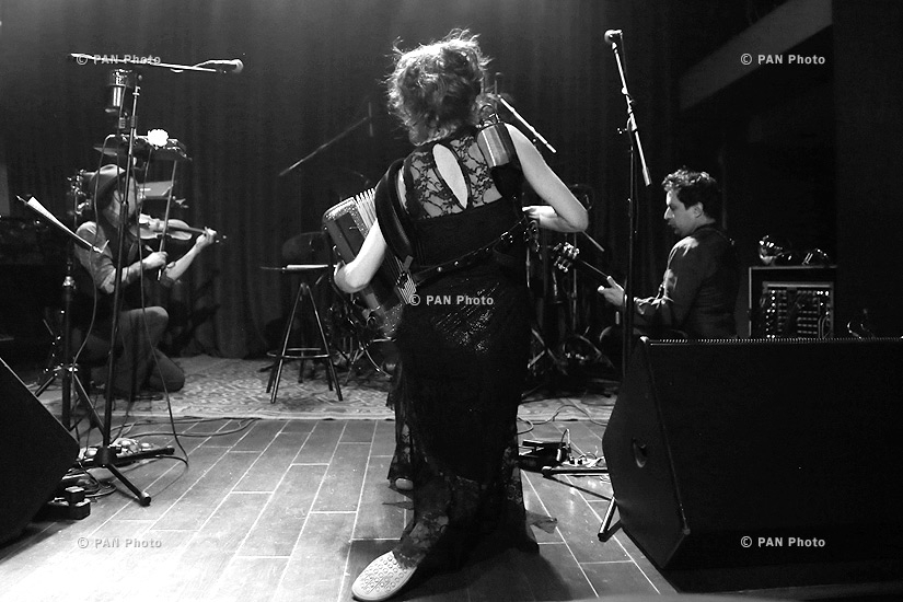 Lavach group's concert in the frameworks of '15 Frankophone Days 2016 in Armenia” events