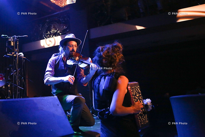 Lavach group's concert in the frameworks of '15 Frankophone Days 2016 in Armenia” events