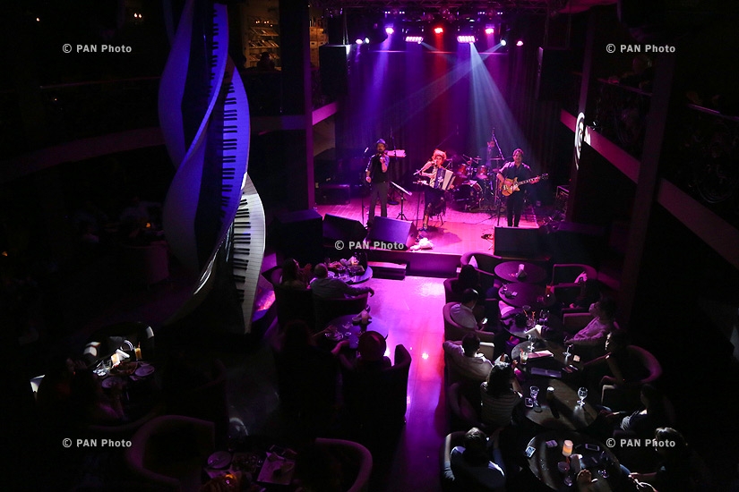 Lavach group's concert in the frameworks of '15 Frankophone Days 2016 in Armenia” events