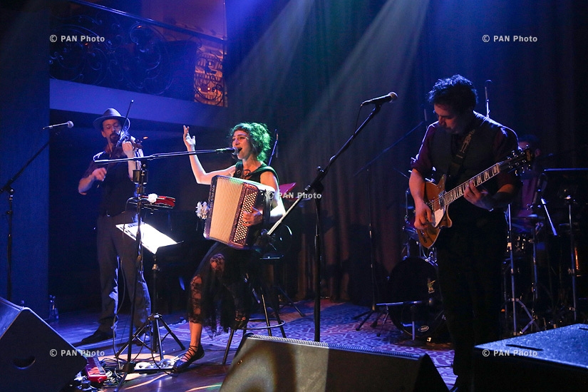 Lavach group's concert in the frameworks of '15 Frankophone Days 2016 in Armenia” events