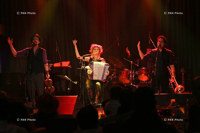 Lavach group's concert in the frameworks of '15 Frankophone Days 2016 in Armenia” events