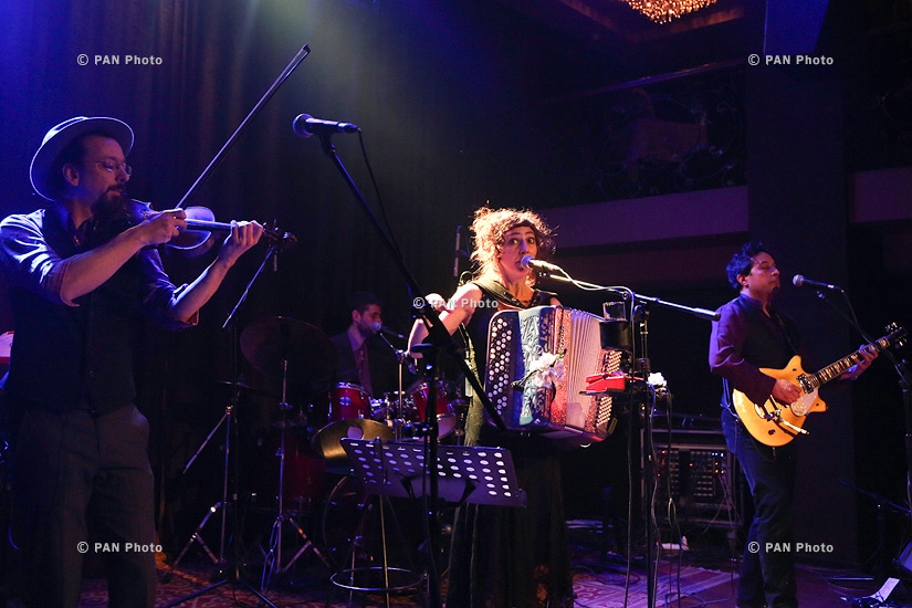 Lavach group's concert in the frameworks of '15 Frankophone Days 2016 in Armenia” events