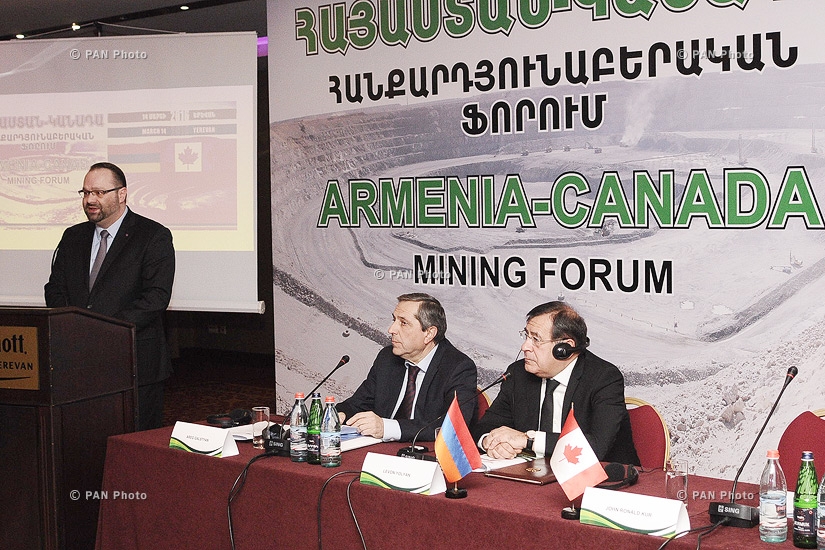 Հայ-կանադական լեռնահանքային համաժողովի բացումը