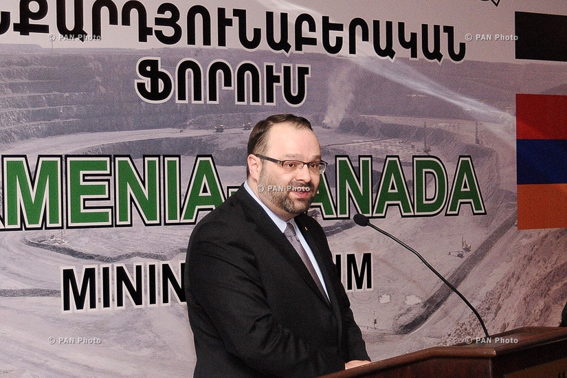 Հայ-կանադական լեռնահանքային համաժողովի բացումը