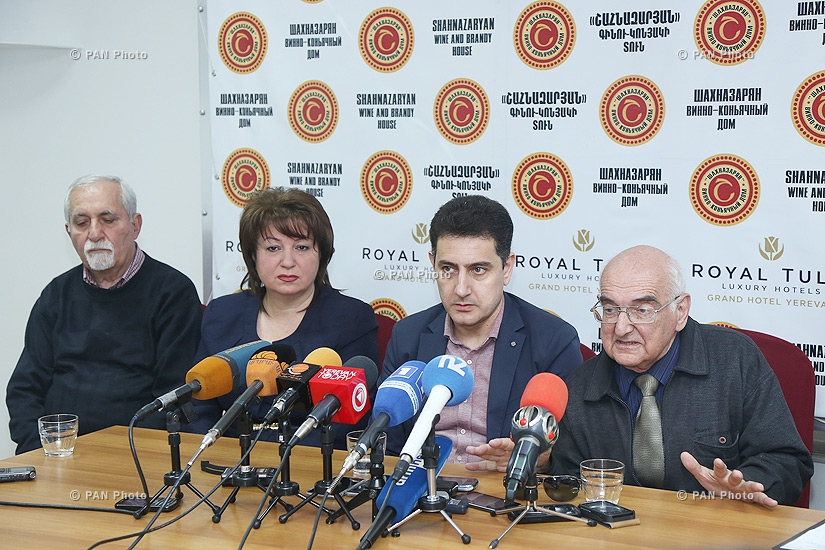Press conference of Armenian National Philharmonic Orchestra (ANPO) 