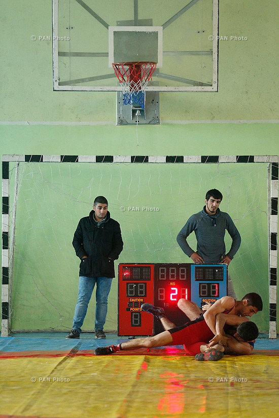 Armenian junior freestyle wrestling championship