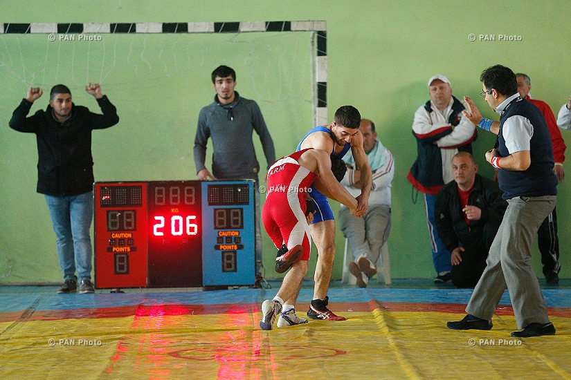 Armenian junior freestyle wrestling championship