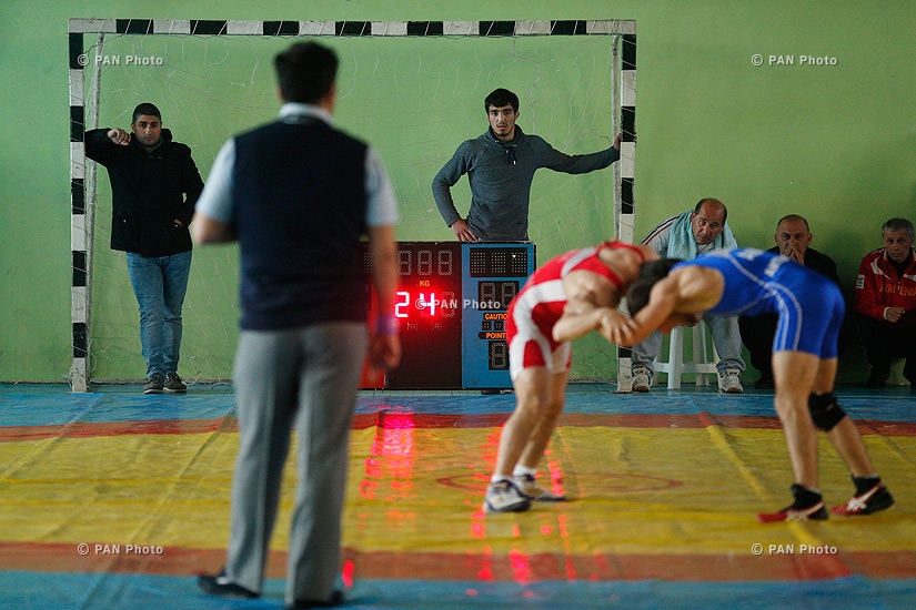 Armenian junior freestyle wrestling championship