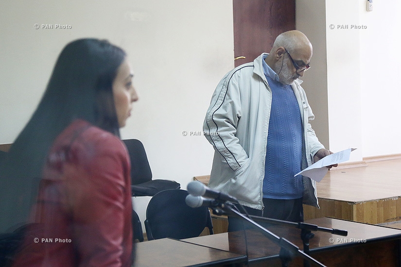 Судебное заседание по делу гражданского активиста Вардгеса Гаспари