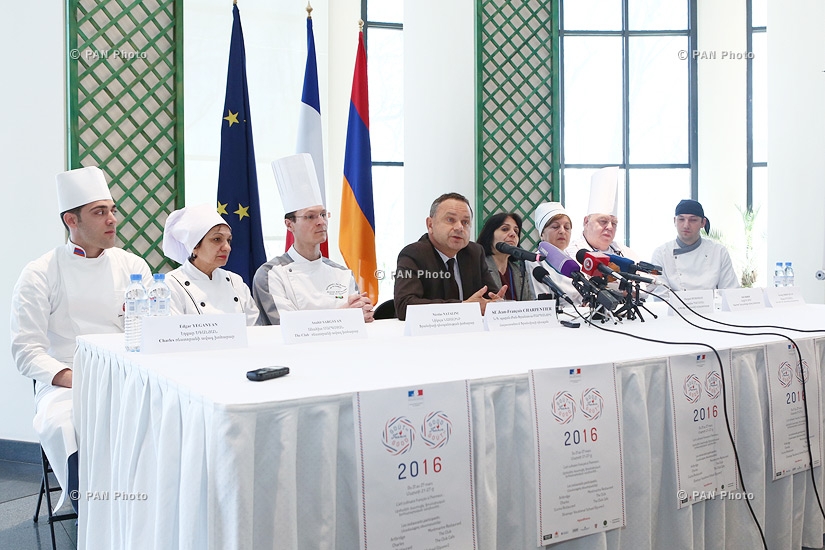 «Ֆրանսիայի համը» (Goût de France) միջոցառմանը նվիրված մամուլի ասուլիս
