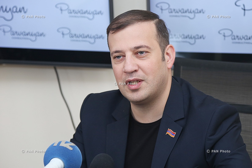 Пресс-конференция депутата парламента Ваана Бабаяна