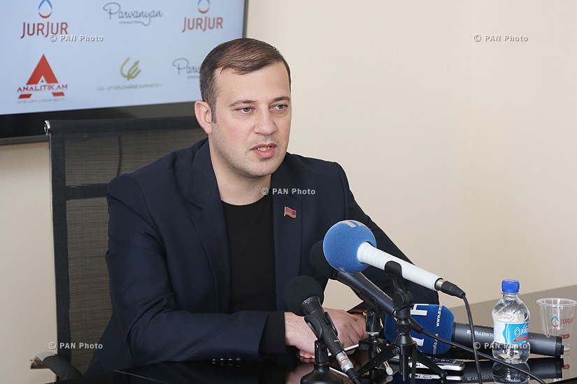 Пресс-конференция депутата парламента Ваана Бабаяна