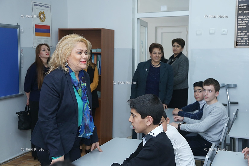 World Vision Armenia, Yerevan Municipality provide wheelchairs to Fridtjof Nansen school in the framework of cooperation program aimed at promoting inclusive education