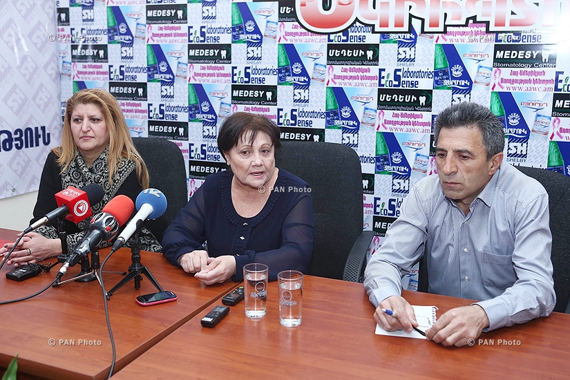 «Նաիրիտ» գործարանի նախկին աշխատակիցների մամուլի ասուլիսը