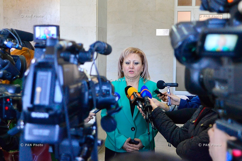 RA Minister of Education and Science Levon Mkrtchyan meets with the principals of 110 school centers