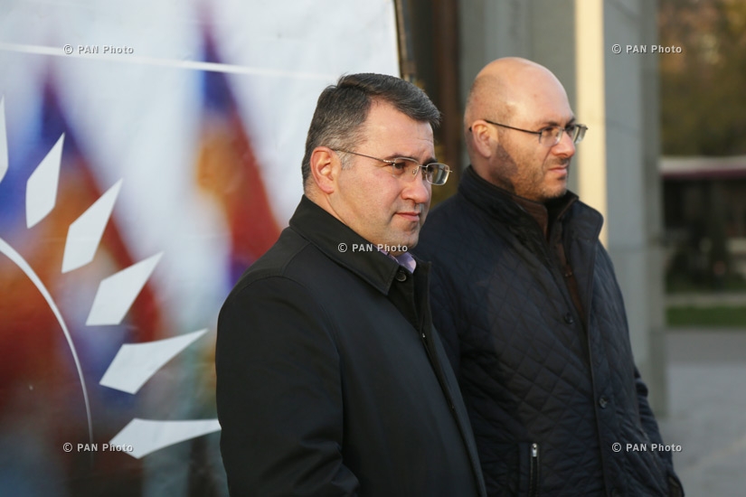 «Նոր Հայաստան» հանրային փրկության ճակատի հավաքը Ազատության հրապարակում