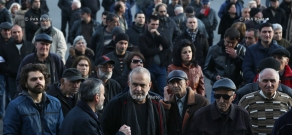 Митинг фронта общественного спасения «Новая Армения» на Площади Свободы