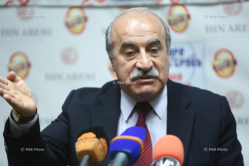 Press conference of RPA member Khosrov Harutyunyan