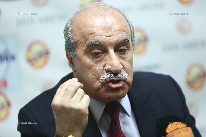 Press conference of RPA member Khosrov Harutyunyan