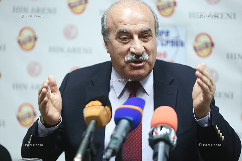 Press conference of RPA member Khosrov Harutyunyan