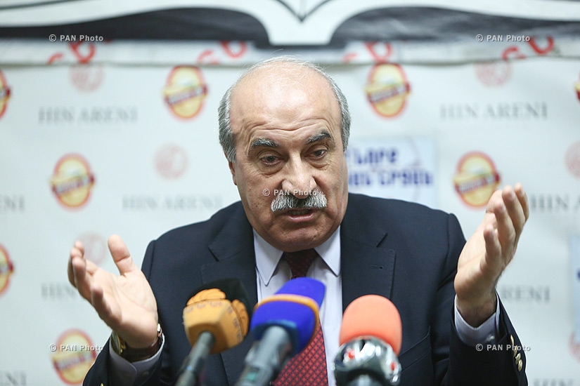 Press conference of RPA member Khosrov Harutyunyan