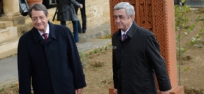 Nicosia hosts ceremony of unveiling khachkar (cross-stone) symbolizing Armenian-Cypriot friendship