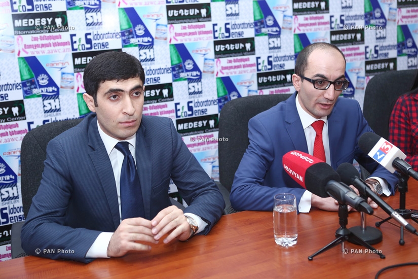 Пресс-конференция кандидата в мэры Раздана Артура Мисакяна