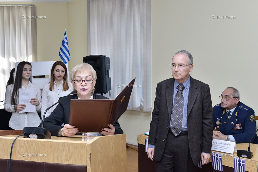 Event dedicated to Armenian-Greek centuries-long friendship and to the liberation of Greece from 'the Ottoman yoke' 