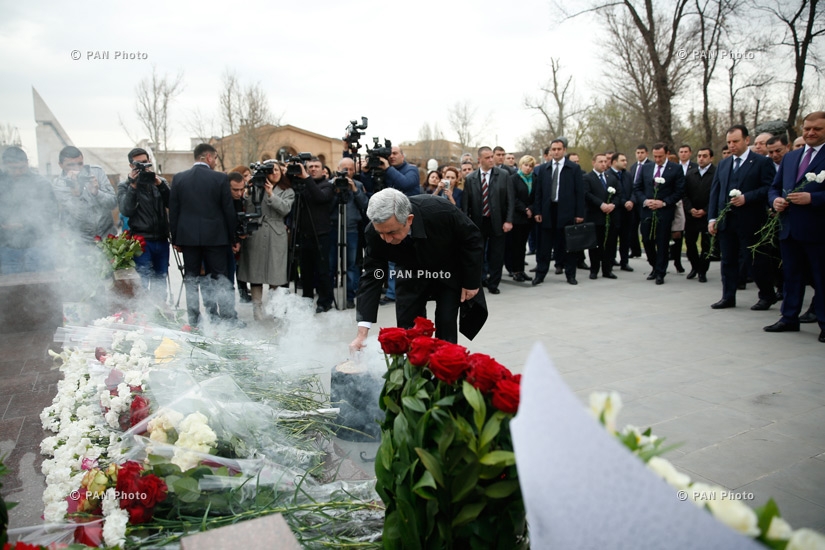 Yerevan commemorates ex-PM Andranik Margaryan