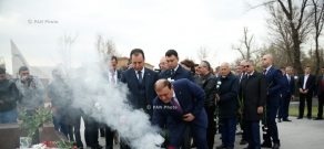 В Ереване почтили память бывшего премьер-министра Армении Андраника Маргаряна