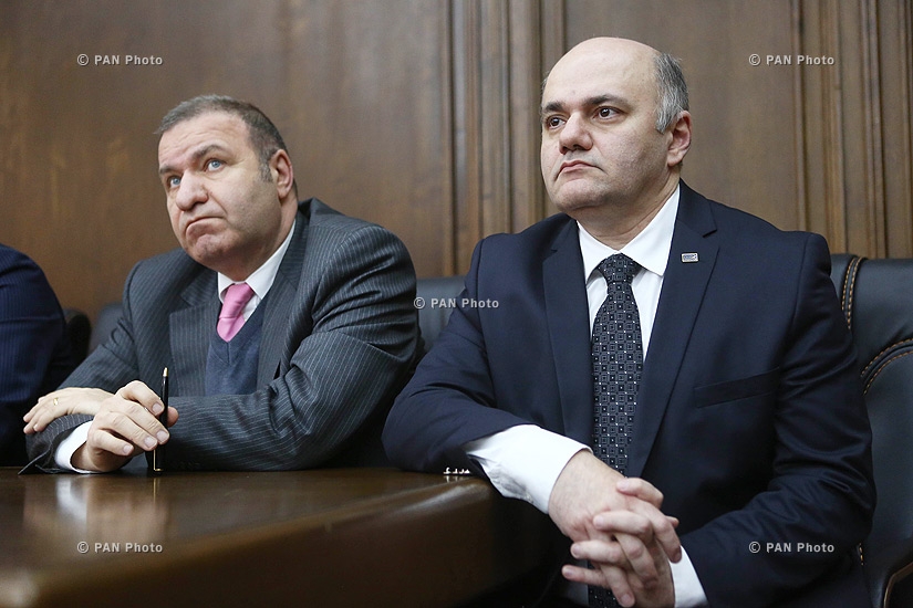 Пресс-конференция членов делегации НС РА в ПА Евронест