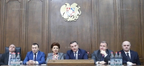 Пресс-конференция членов делегации НС РА в ПА Евронест