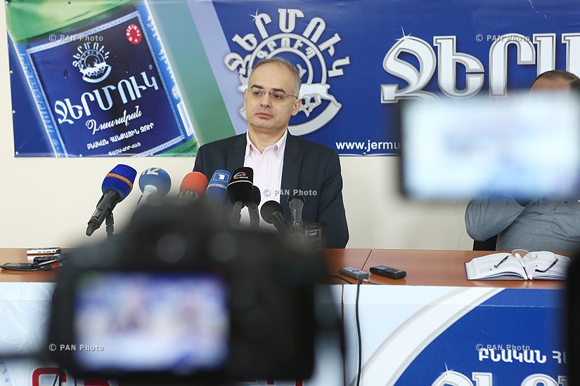 Press conference of Levon Zurabyan, Head of the Armenian National Congress (ANC) Faction