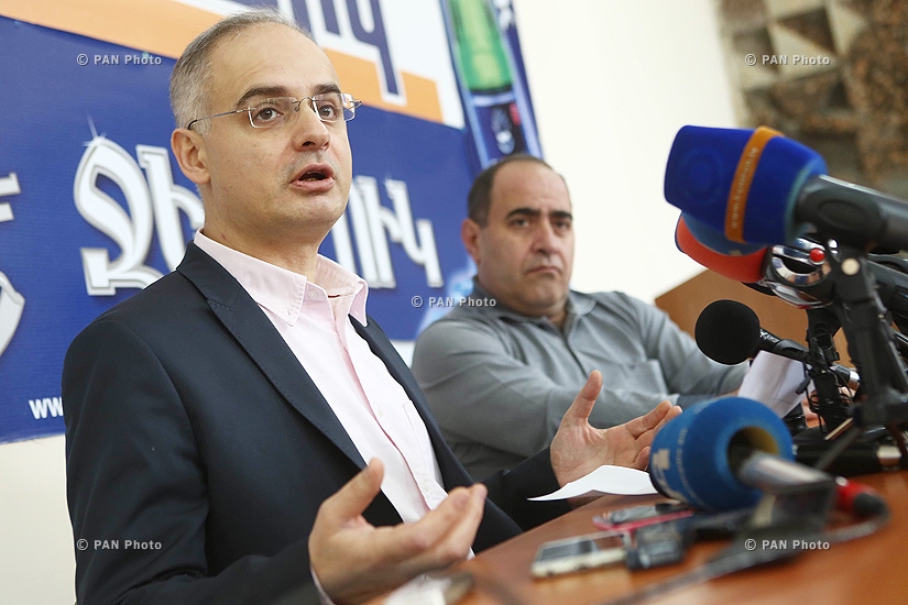 Press conference of Levon Zurabyan, Head of the Armenian National Congress (ANC) Faction