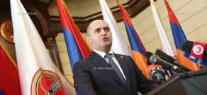 Пресс-конференция вице-президента партии РПА Армена Ашотяна