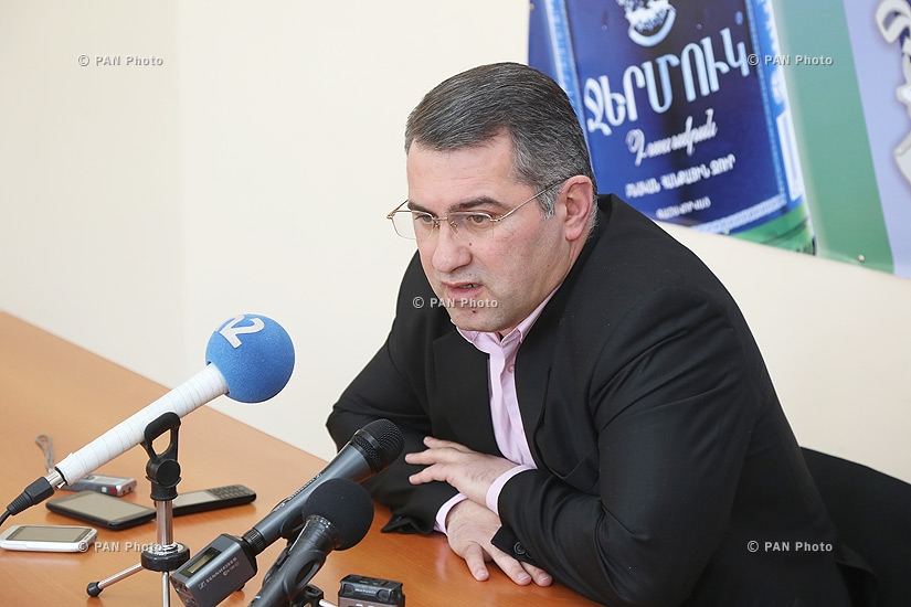 Press conference of Heritage Party vice-president Armen Martirosyan