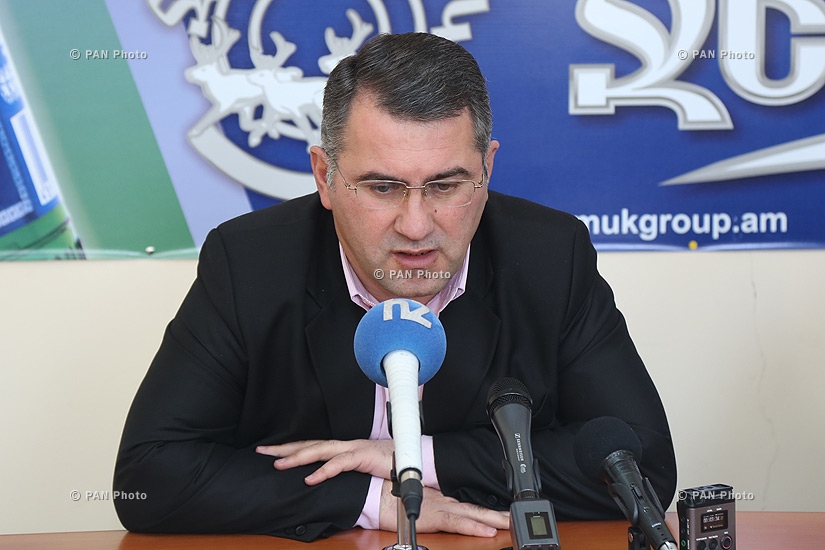 Press conference of Heritage Party vice-president Armen Martirosyan