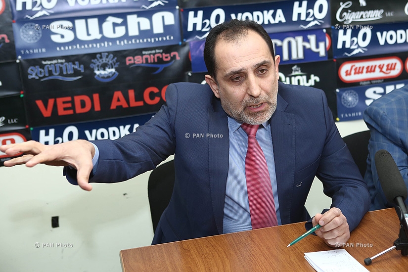 ՀՀԿ-ական պատգամավոր Մկրտիչ Մինասյանի և «Ազգային Համաձայնություն» կուսակցության նախագահ Արամ Հարությունյանի մամուլի ասուլիսը