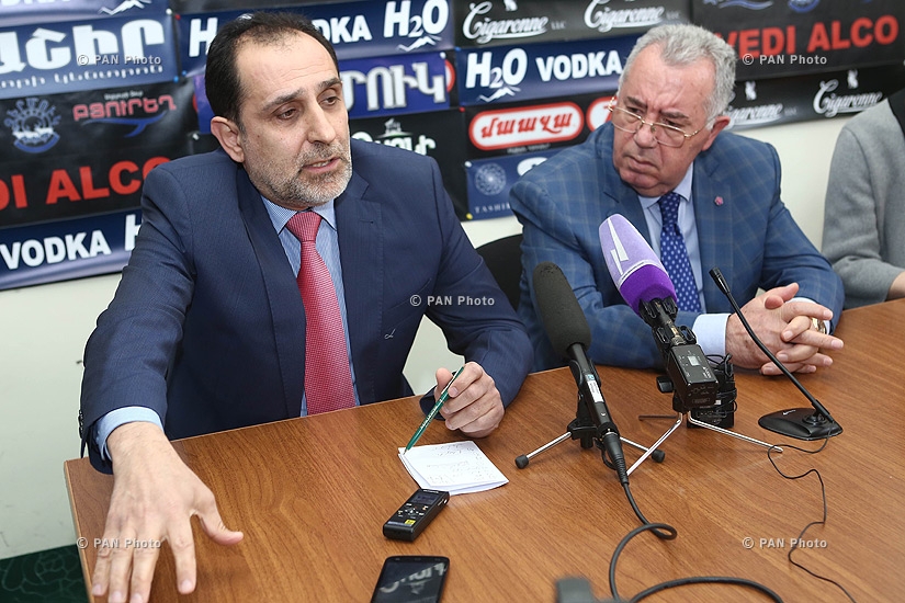 ՀՀԿ-ական պատգամավոր Մկրտիչ Մինասյանի և «Ազգային Համաձայնություն» կուսակցության նախագահ Արամ Հարությունյանի մամուլի ասուլիսը