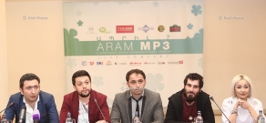 Пресс-конференция, посвященная сольному концерту Арама MP3