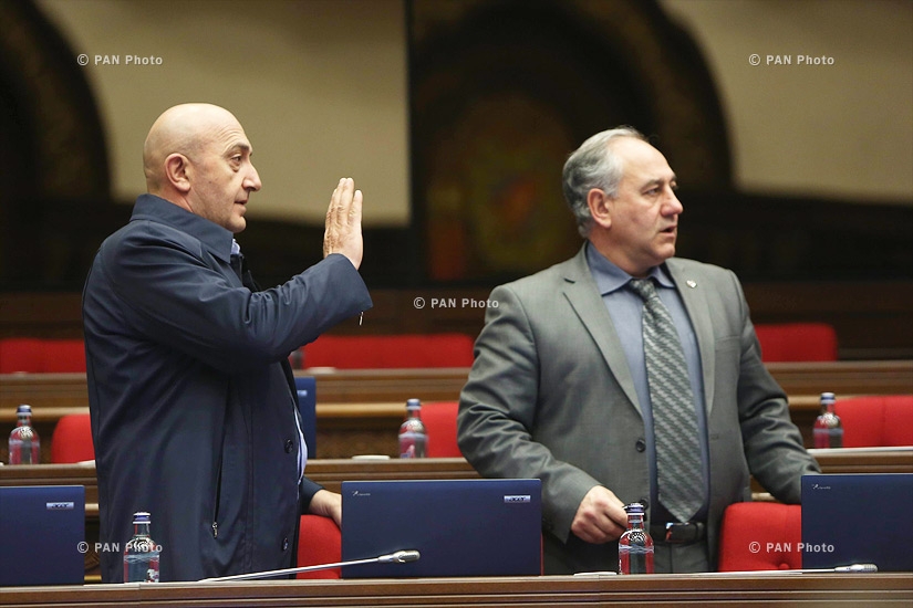 Four-day session of the Armenian National Assembly