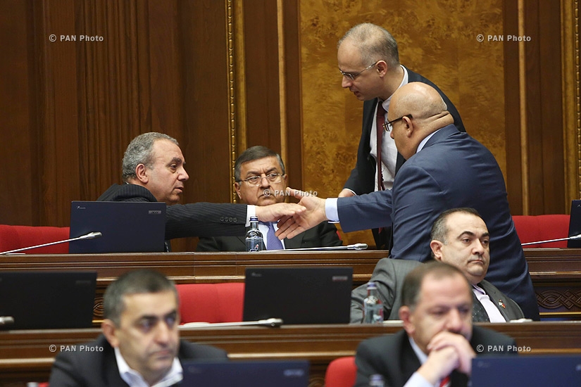 Four-day session of the Armenian National Assembly